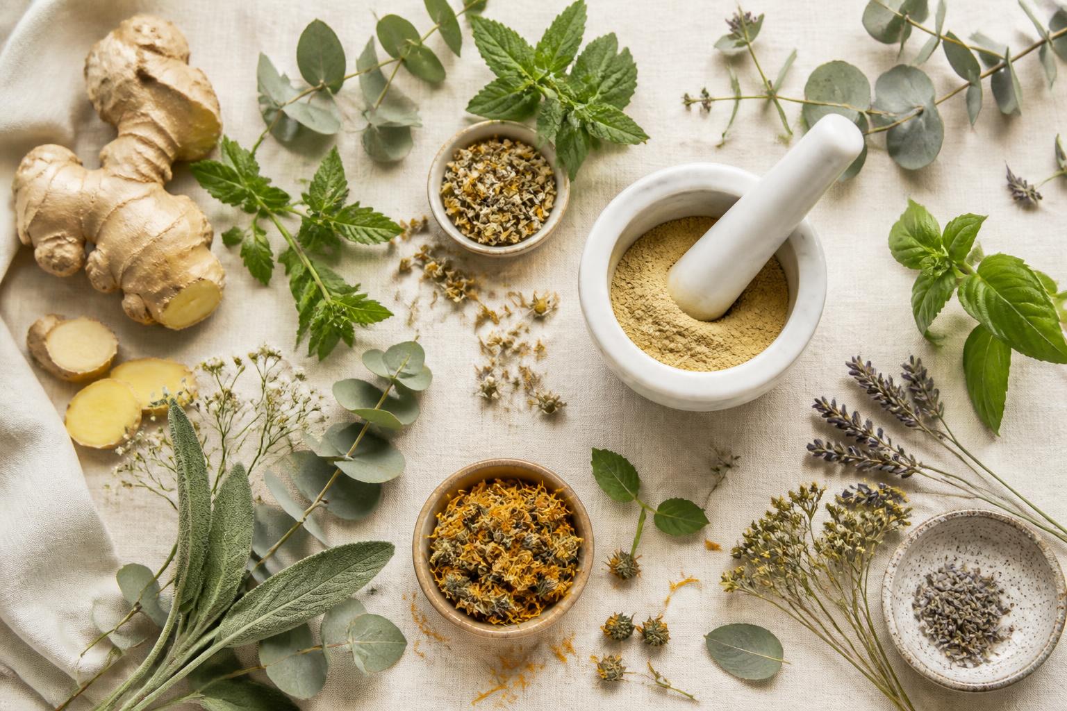 Natural herbal ingredients